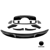 Bmw X5 F15 M-performance 2014-2018 Aero Body Kit - In Gloss Black - Bf-bmx5-009